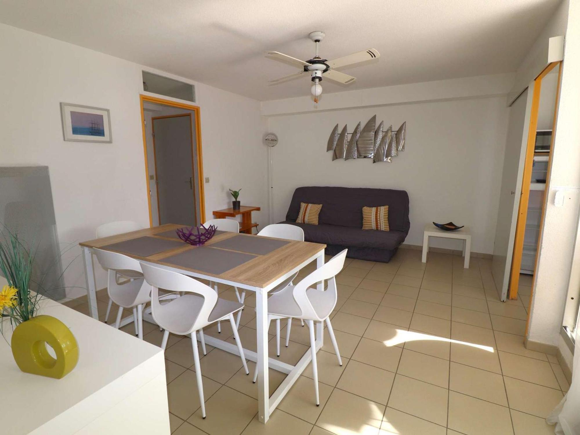 Appartement 3P, Terrasse, 6 Pers, Piscine, Garage, Proche Plage Et Commerces - Fr-1-307-94 Le Grau-du-Roi Buitenkant foto
