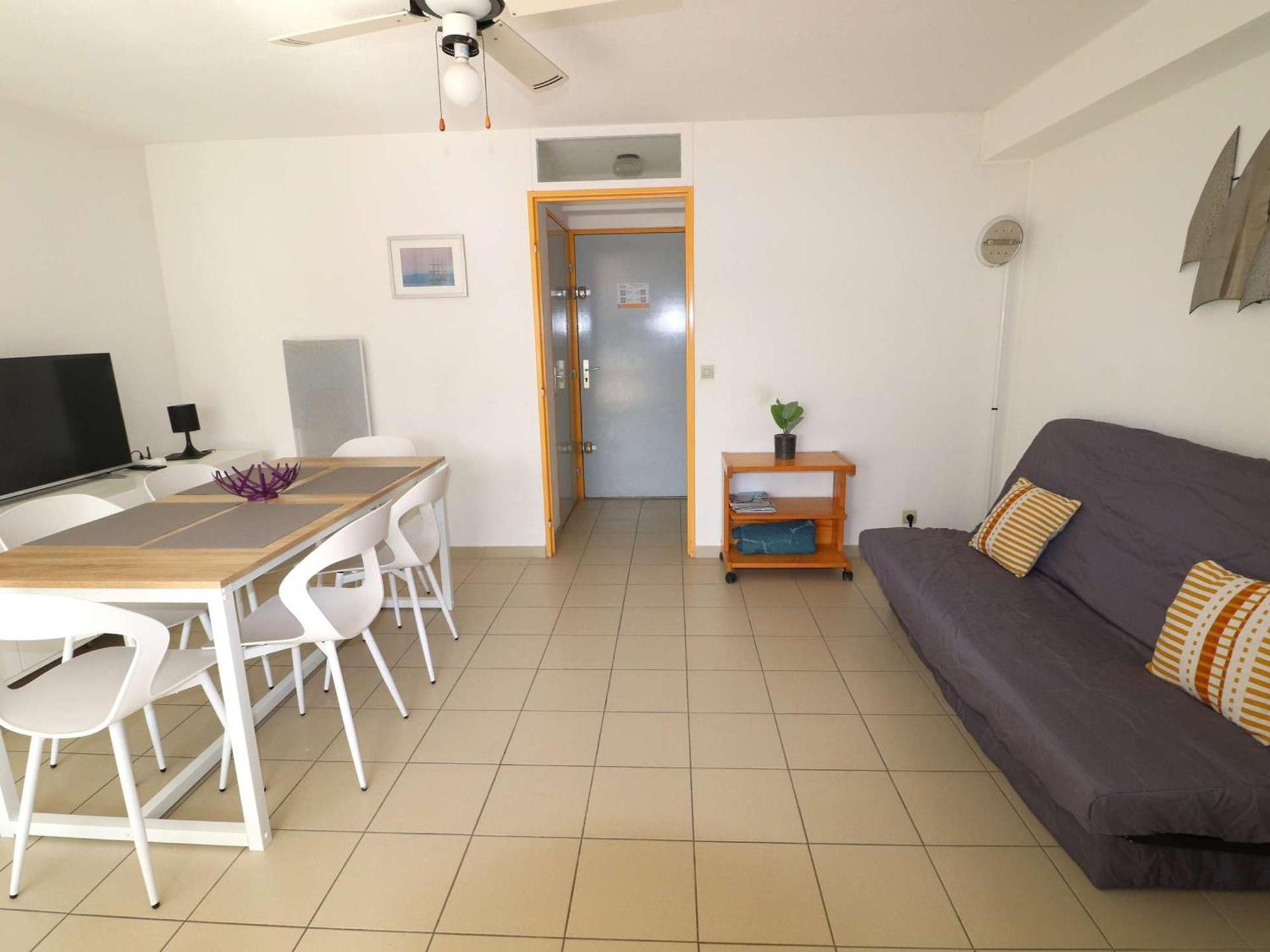 Appartement 3P, Terrasse, 6 Pers, Piscine, Garage, Proche Plage Et Commerces - Fr-1-307-94 Le Grau-du-Roi Buitenkant foto