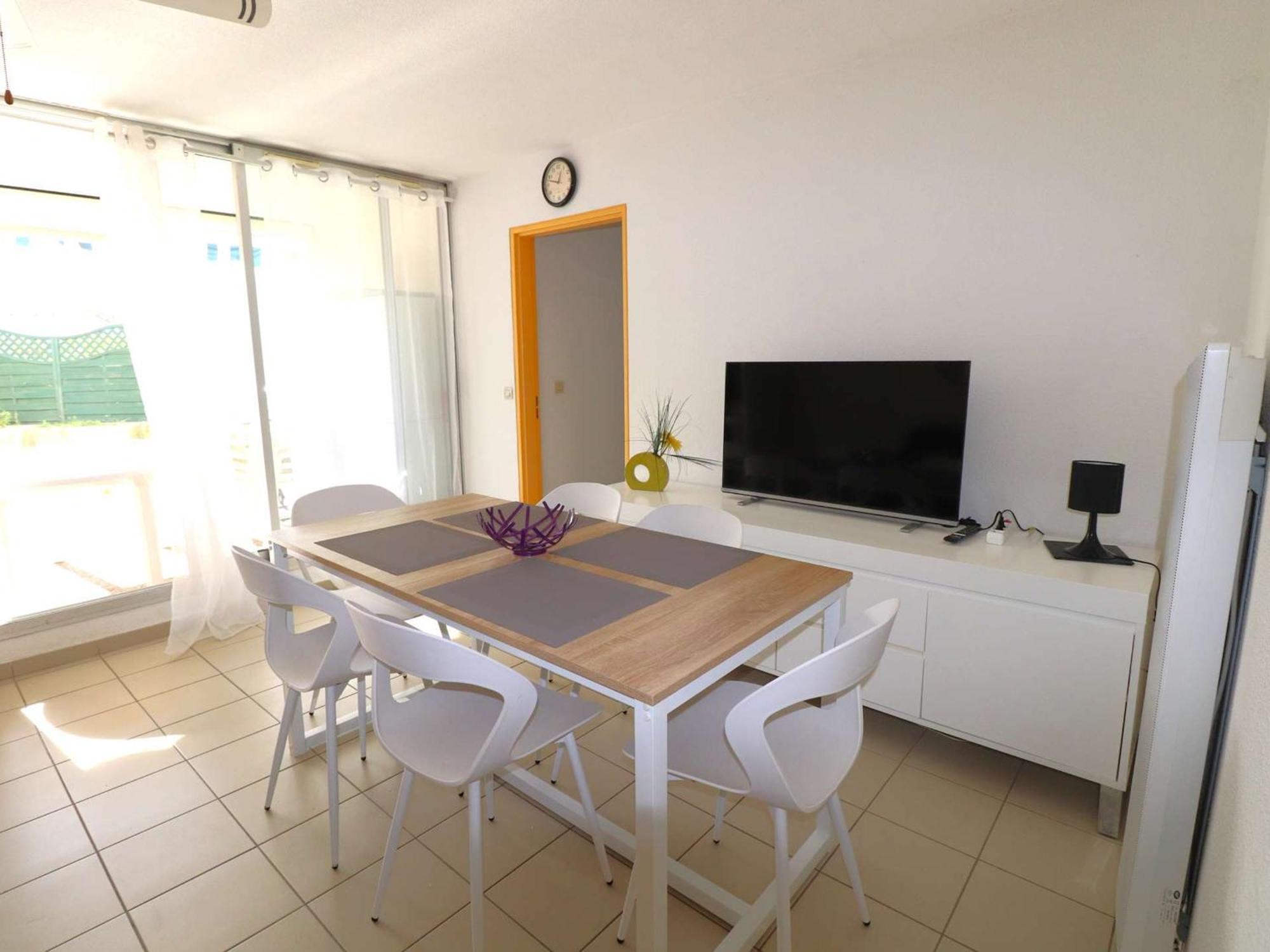 Appartement 3P, Terrasse, 6 Pers, Piscine, Garage, Proche Plage Et Commerces - Fr-1-307-94 Le Grau-du-Roi Buitenkant foto